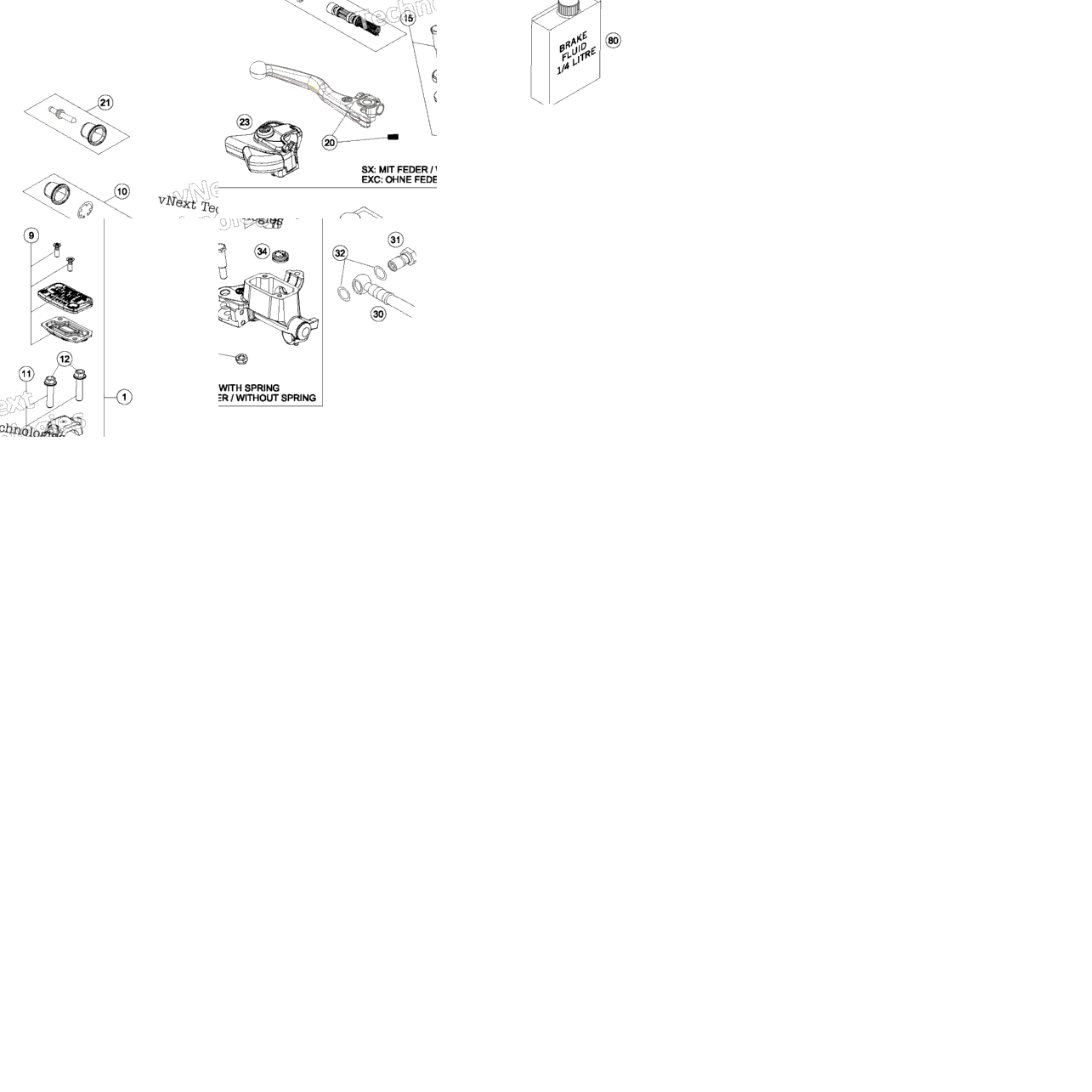 Hand Brake Cylinder