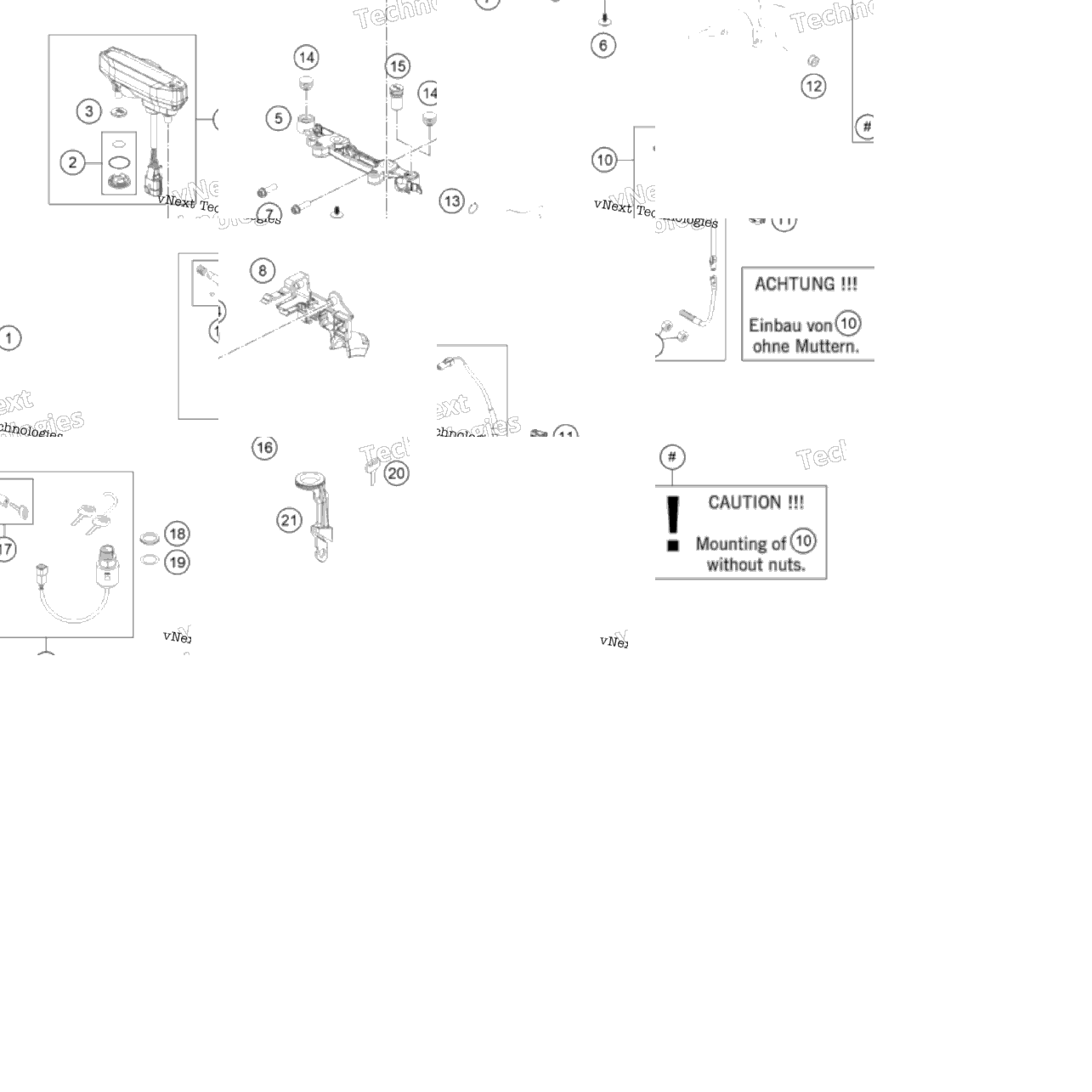 Instruments / Lock System