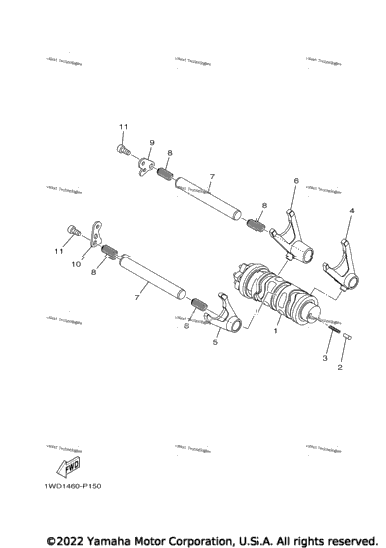 Shift Cam & Fork