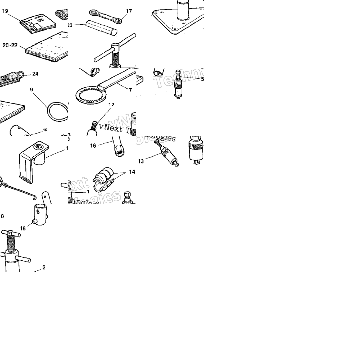 Service Tools, Manuals And Catalogs