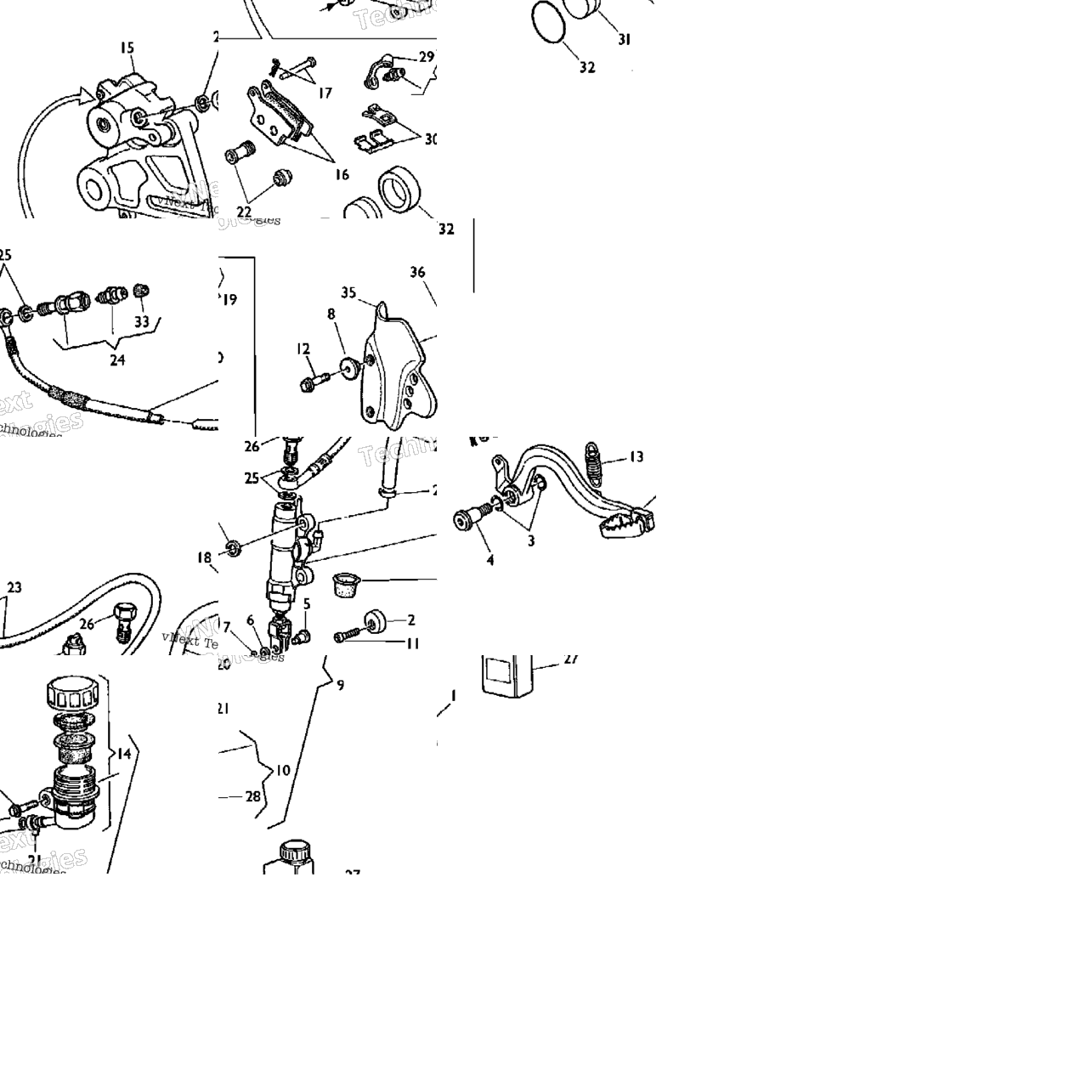 Rear Hydraulic Brake