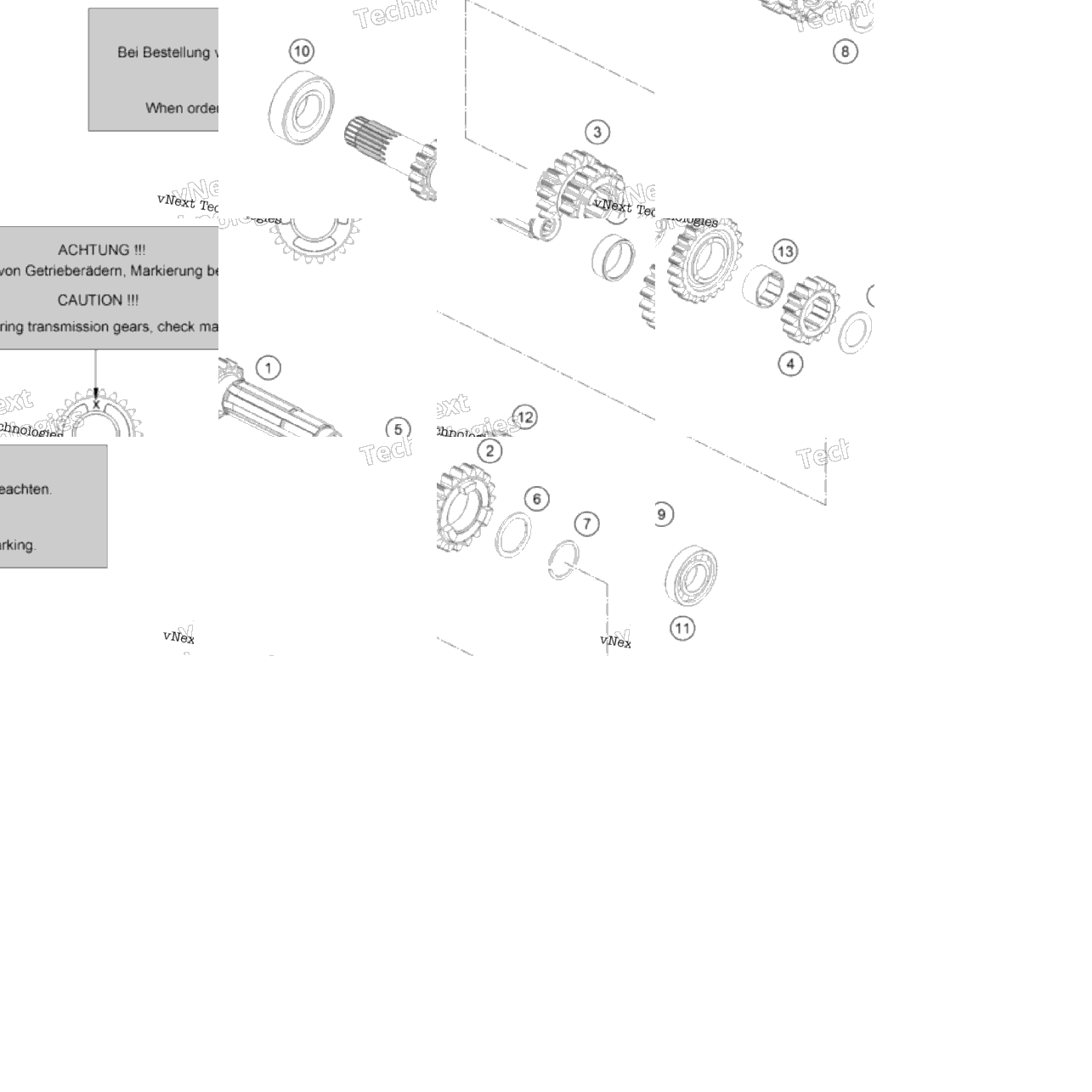 Transmission I - Main Shaft