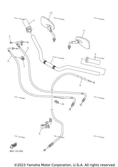 Steering Handle Cable