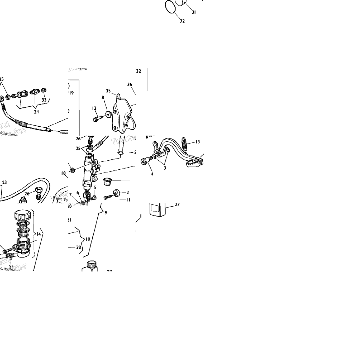 Rear Hydraulic Brake