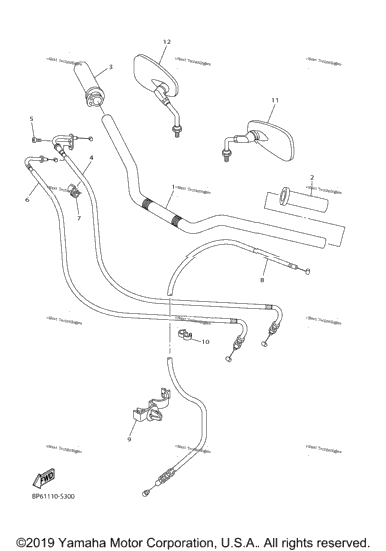 Steering Handle Cable