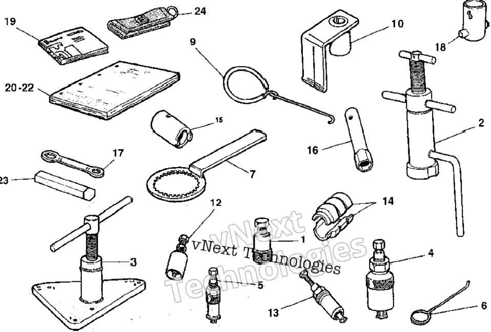 Service Tools, Manuals And Catalogs