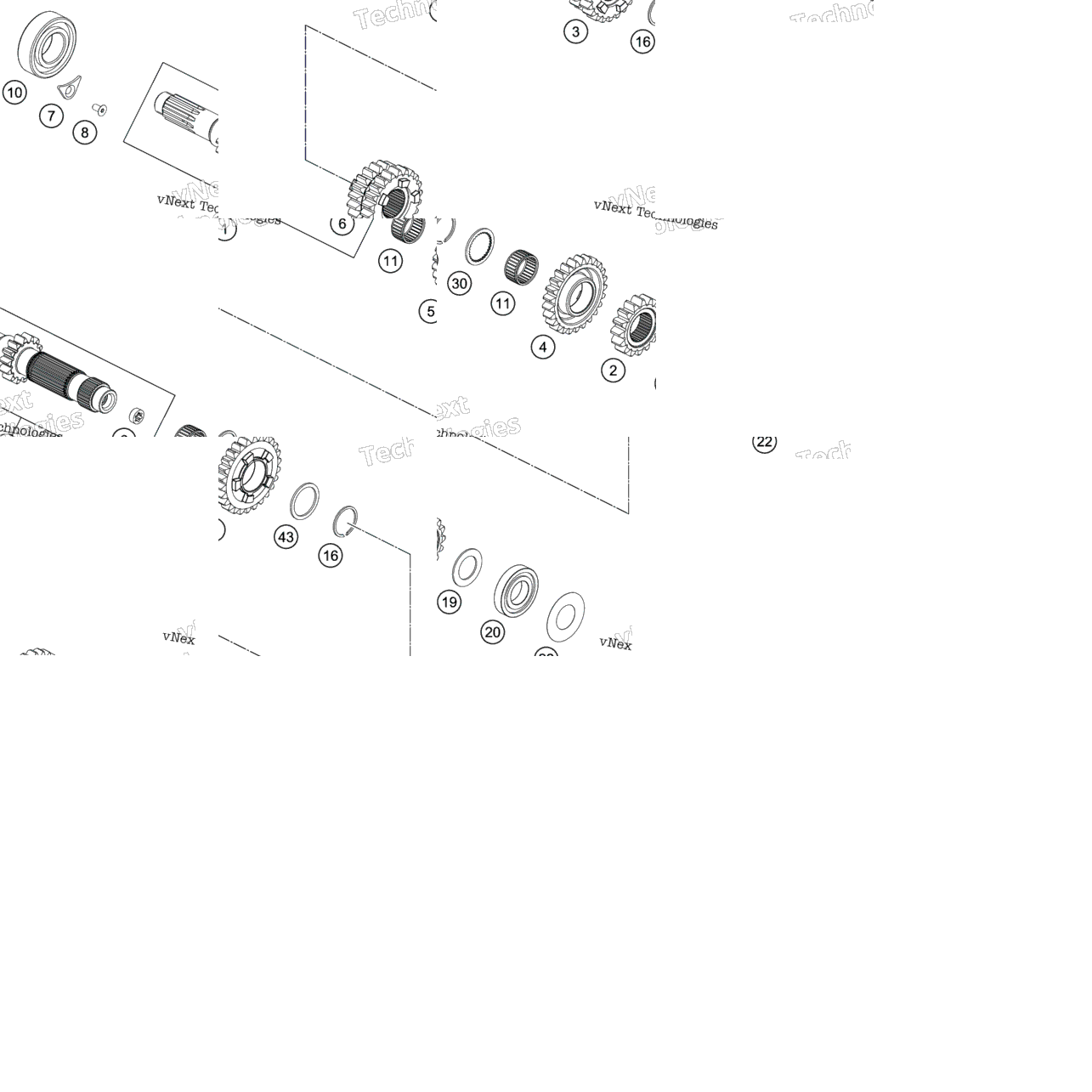 Transmission I - Main Shaft