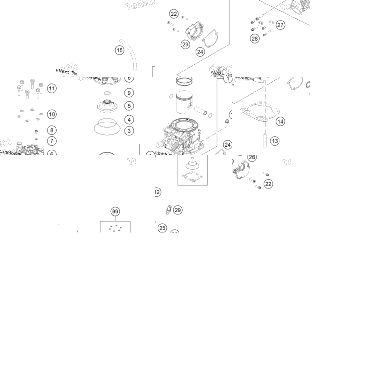 Cylinder, Cylinder Head