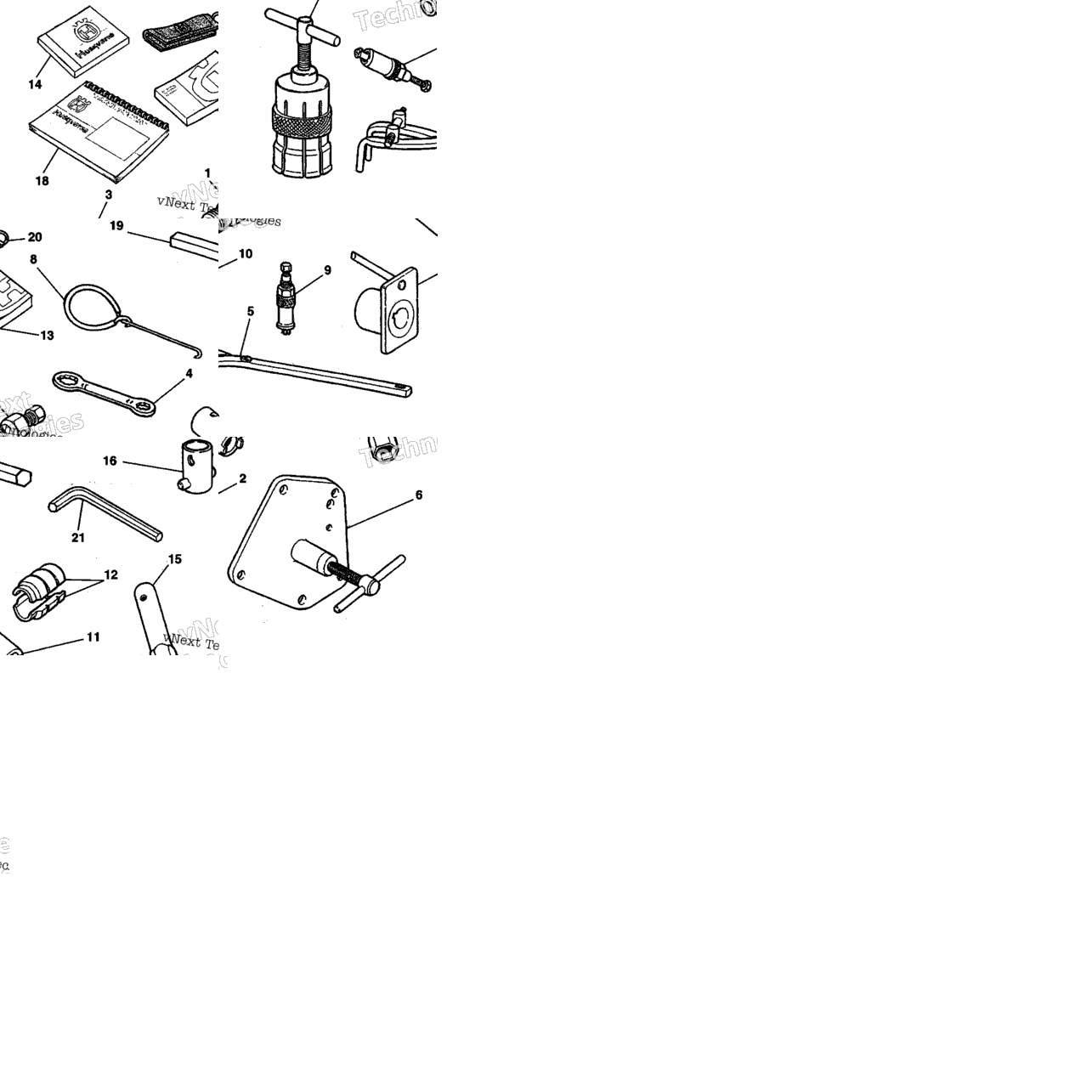 Service Tools, Manuals And Catalogs