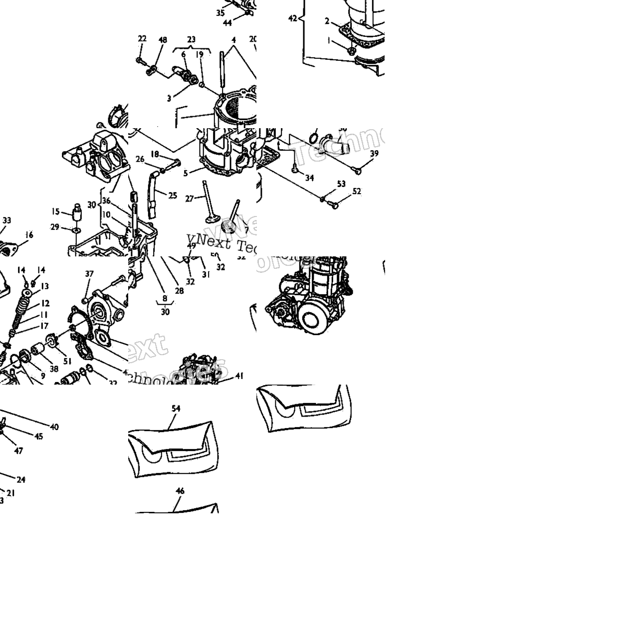 Cylinder Head, Cylinder