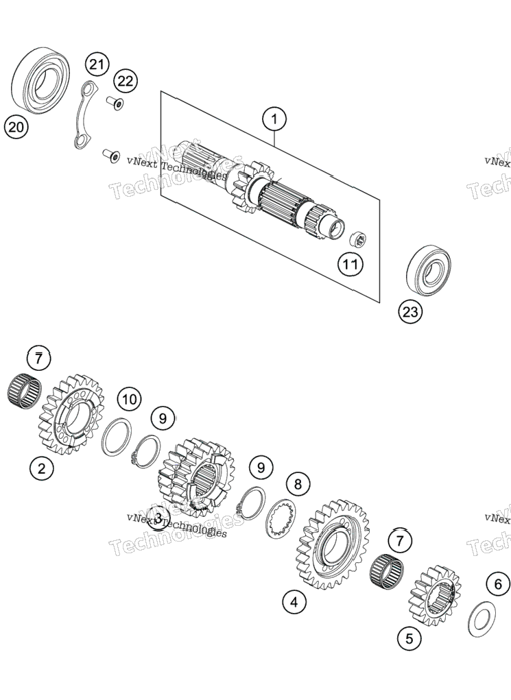 Transmission I - Main Shaft
