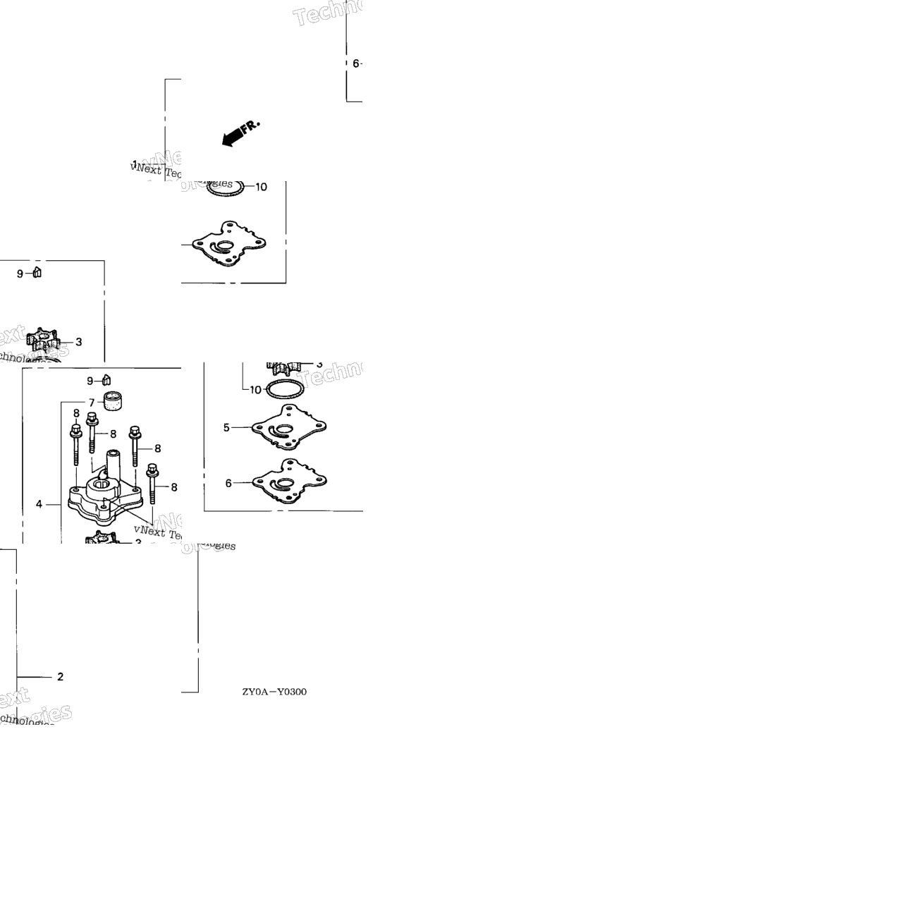 Water Pump Impeller Kit