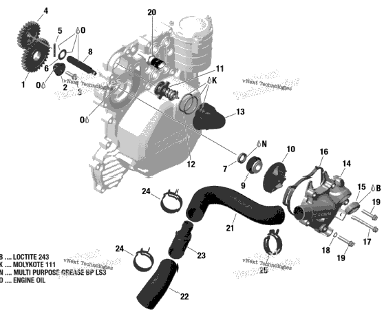Engine - Cooling - 900 Ace
