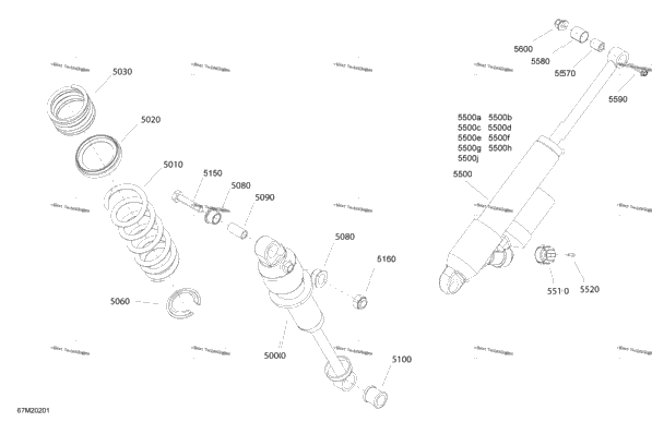Suspension, Rear - Shocks - X