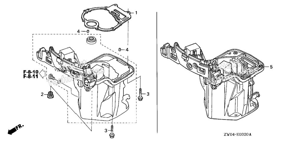 Oil Case@Oil Pan Gasket