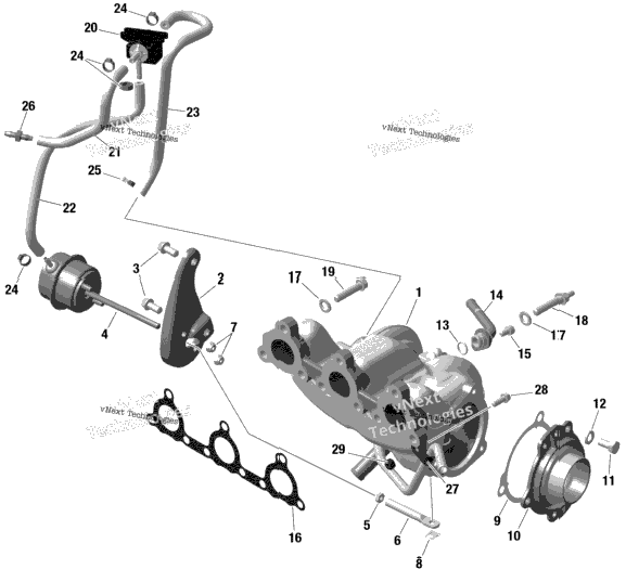 Engine - Turbocharger