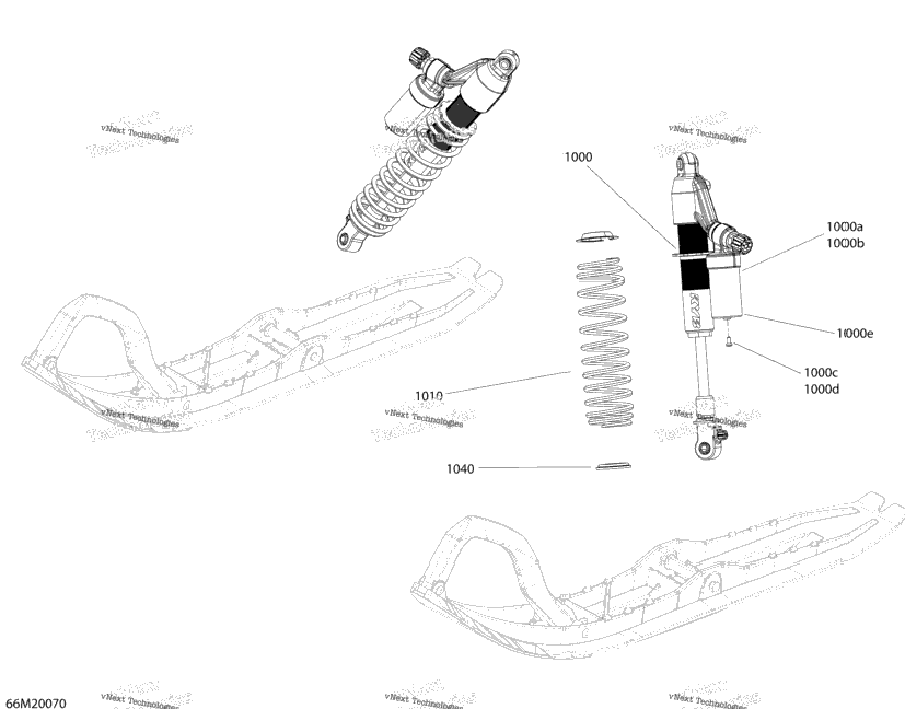 Suspension, Front - Shocks
