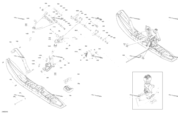 Suspension, Front - System - Ski Touring Sport