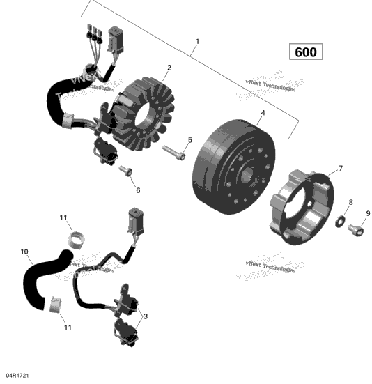 Electric - Magneto - 600 Carb