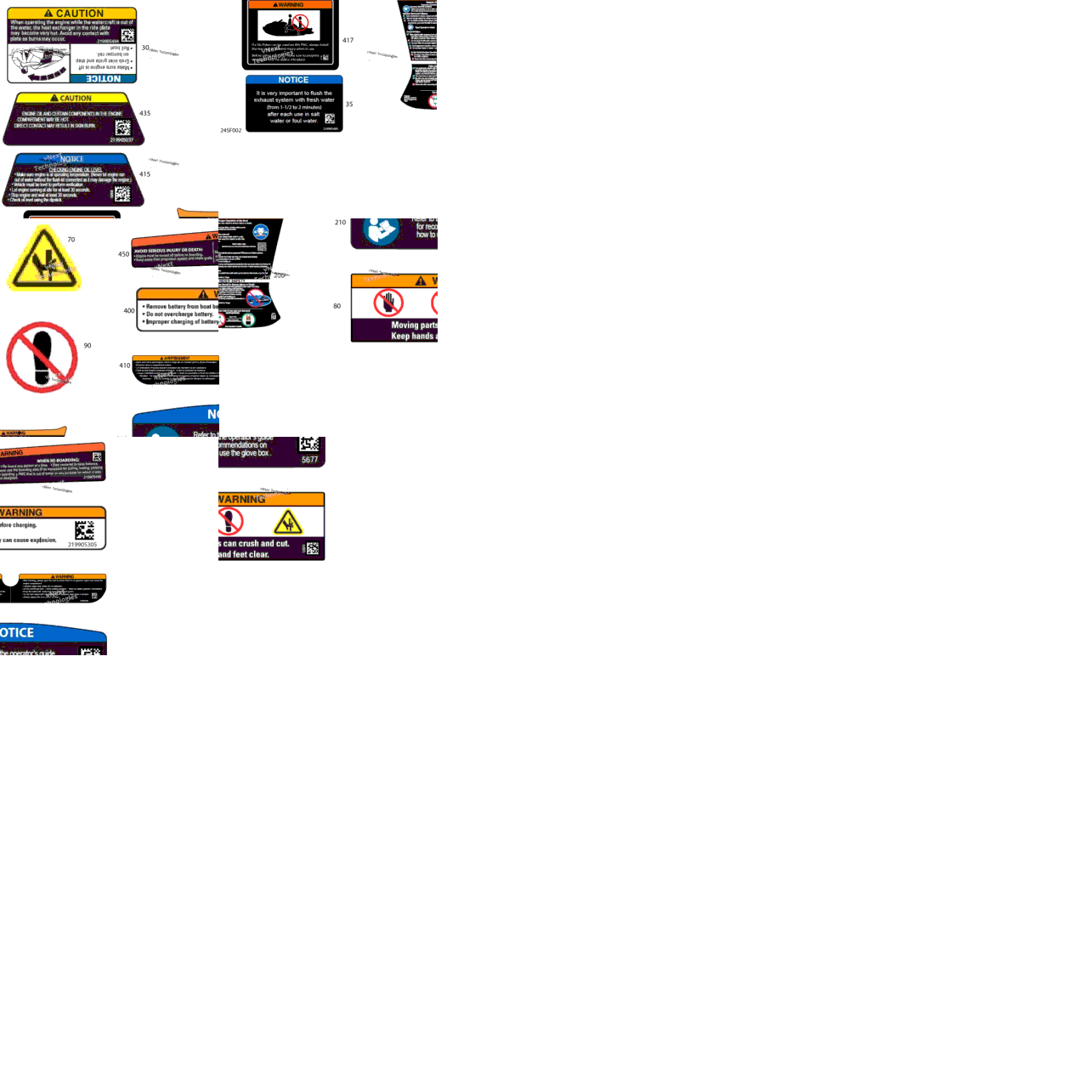 Body - Warning Decals