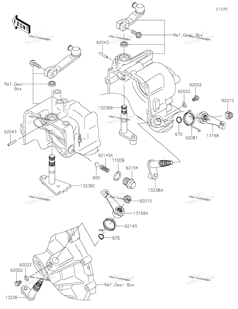 Gear Change Mechanism