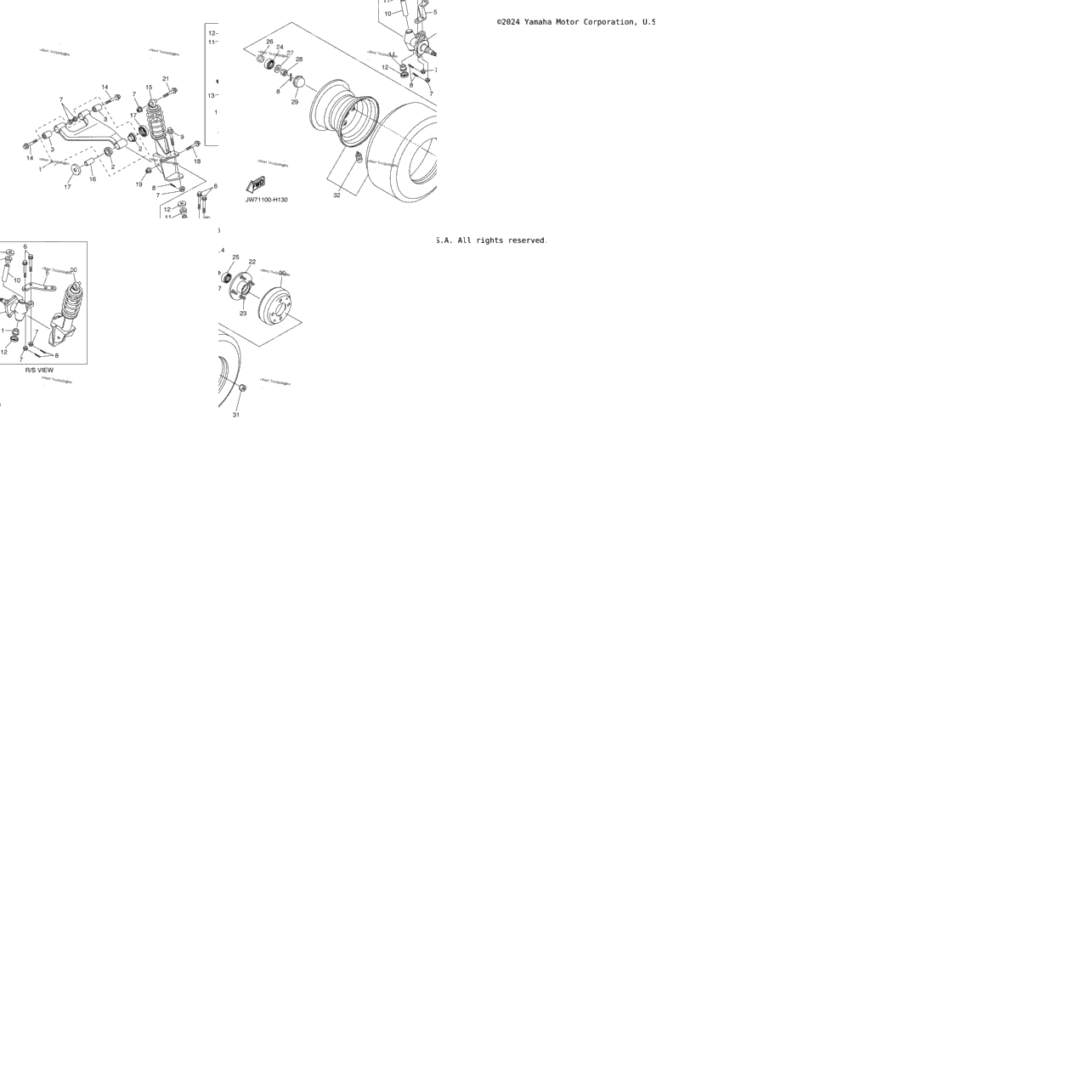 Front Suspension & Wheel