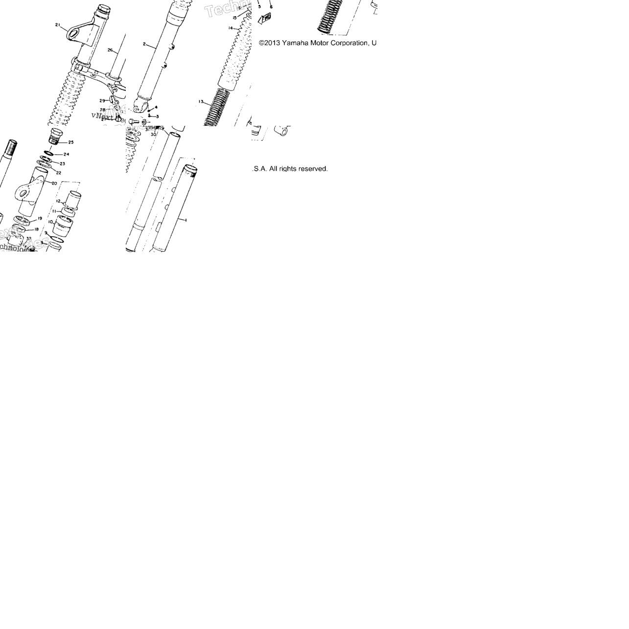 Front Fork (Xs1)