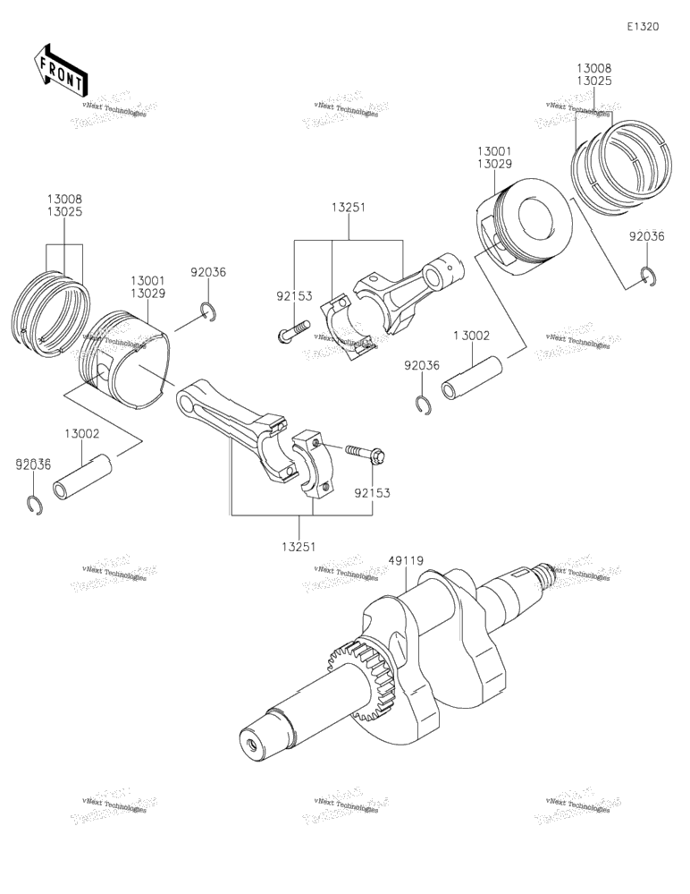 Crankshaft/Piston(S)