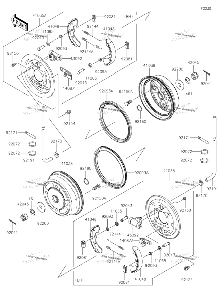 Front Hubs/Brakes