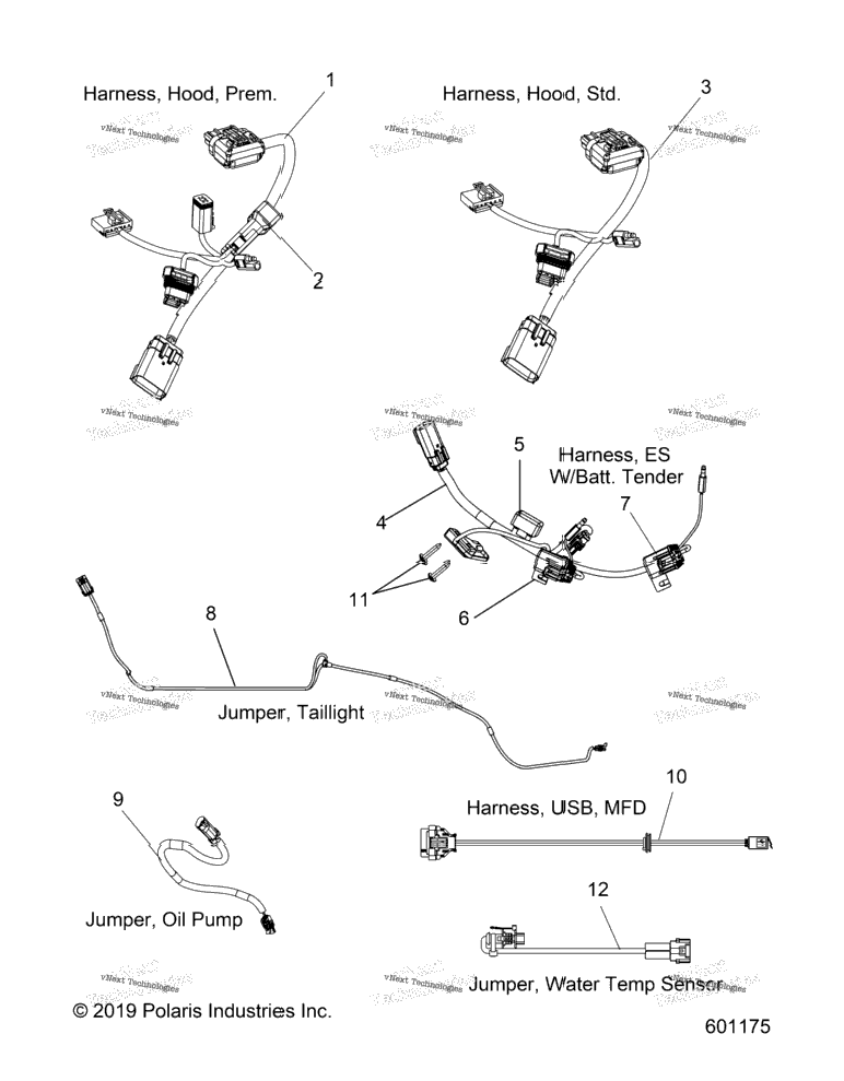 Electrical, Jumpers/Wire Harness All Options