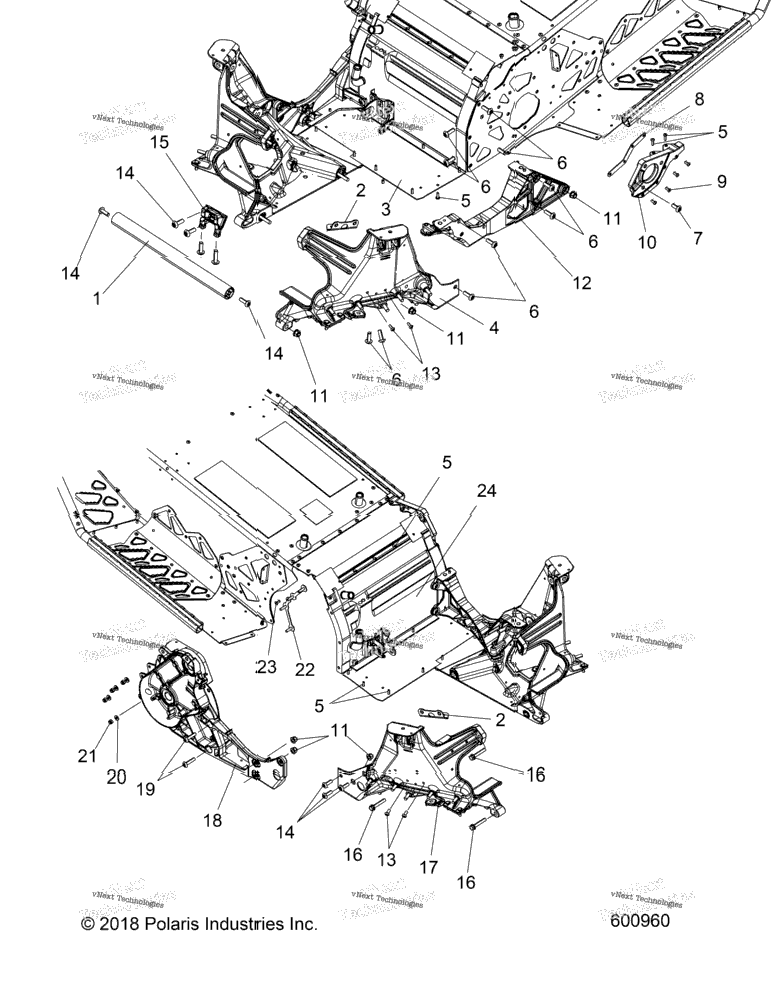 Chassis, Bulkhead Asm. All Options