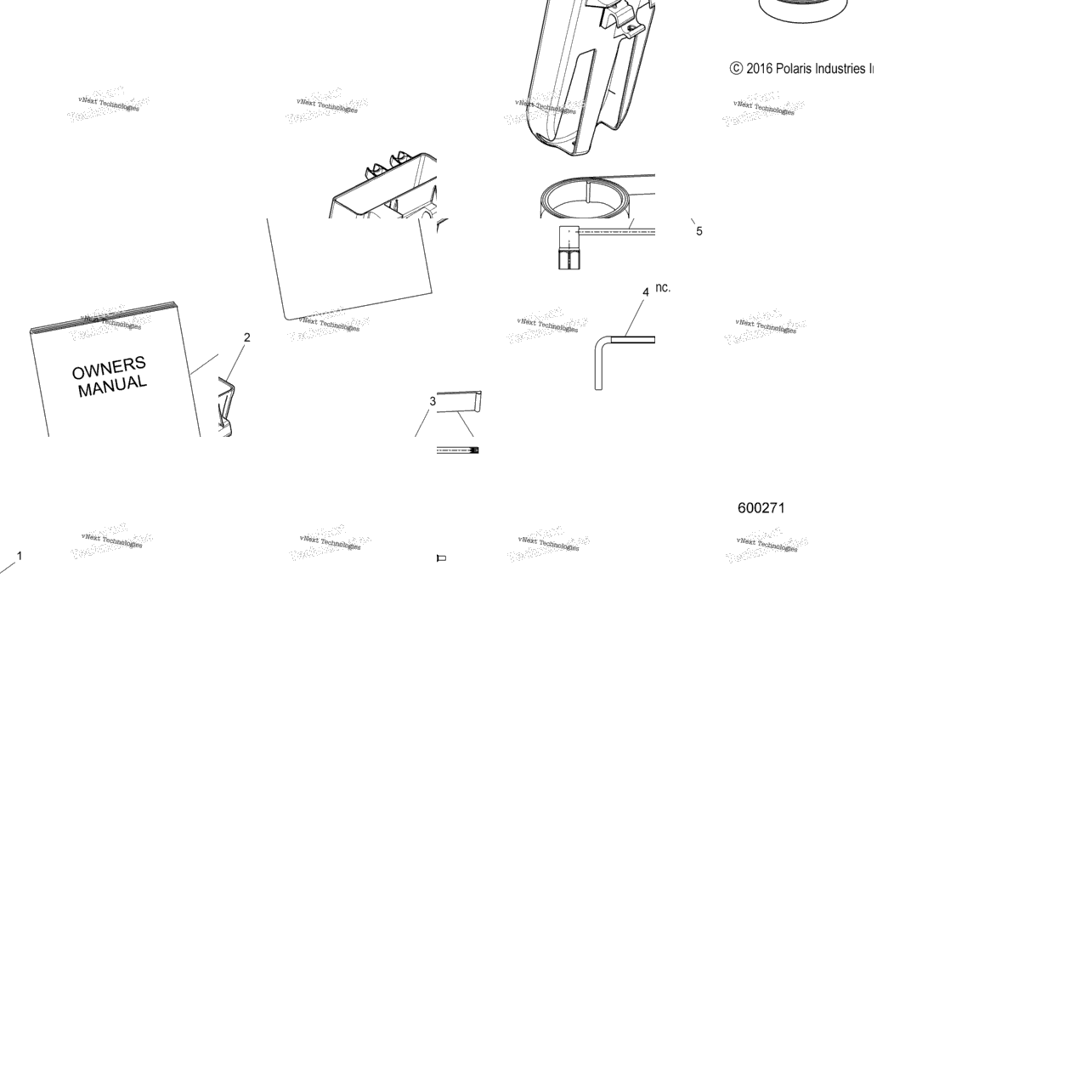 Tools, Belt Holder, Tools, & Owners Manual All Options