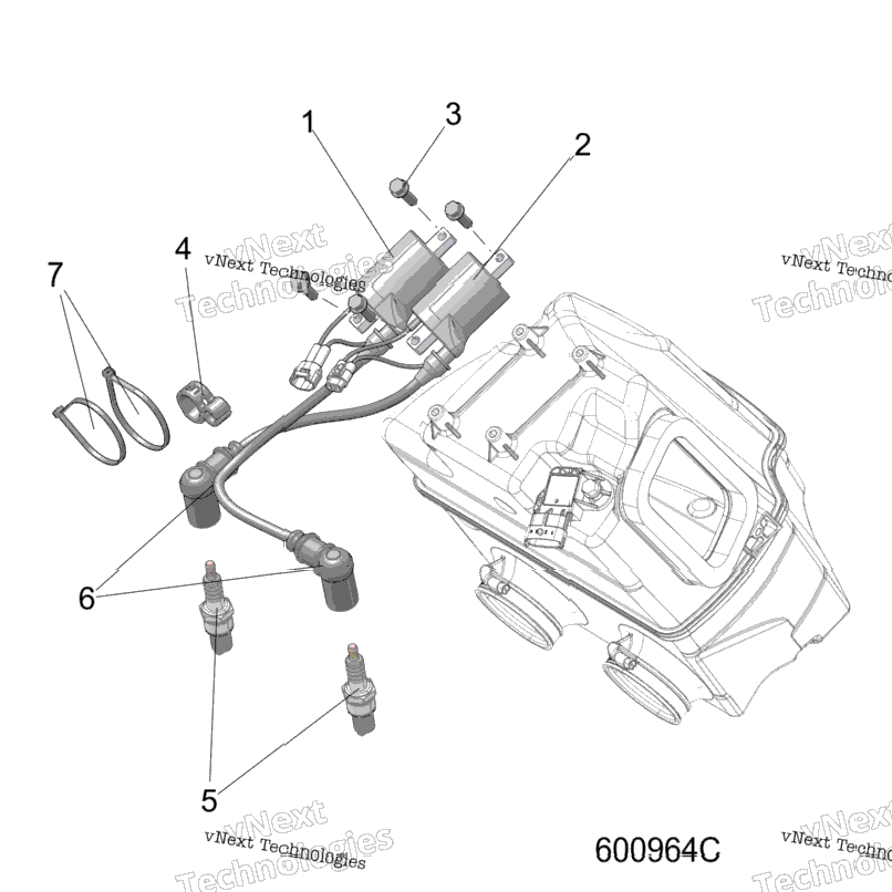 Electrical, Ignition Coil/Spark Plugs All Options