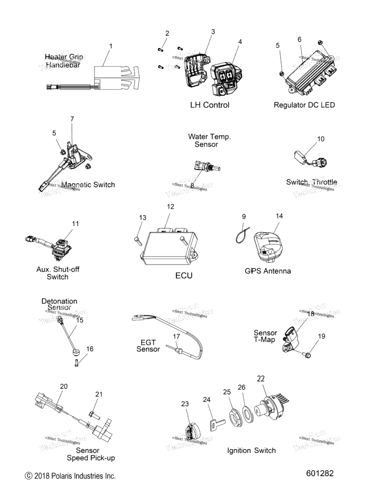 Electrical, Switches, Sensors & Components