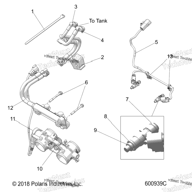 Fuel System, Rail, Lines & Throttle Body All Options