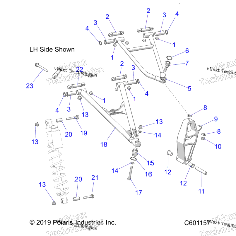 Suspension, Control Arms & Spindle