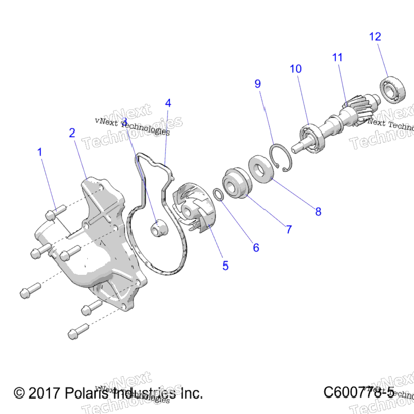 Engine, Water Pump All Options