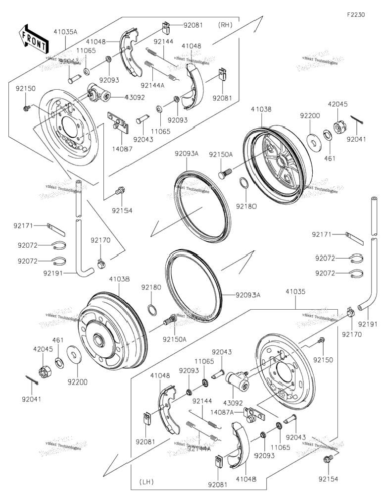 Front Hubs/Brakes