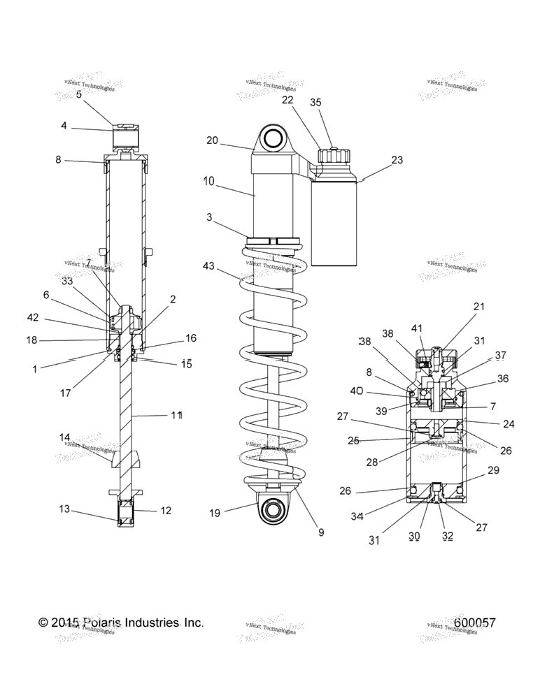 Suspension, Shock, Ifs W/Reservoir All Options