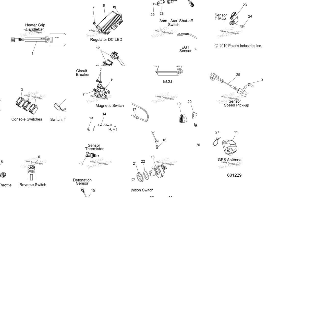 Electrical, Switches, Sensors & Components All Options