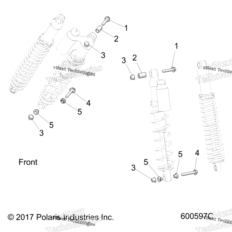 Suspension, Ifs Shocks Mntg. All Options
