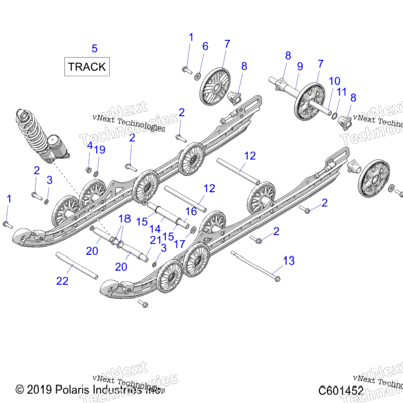 Suspension, Rear & Track All Options