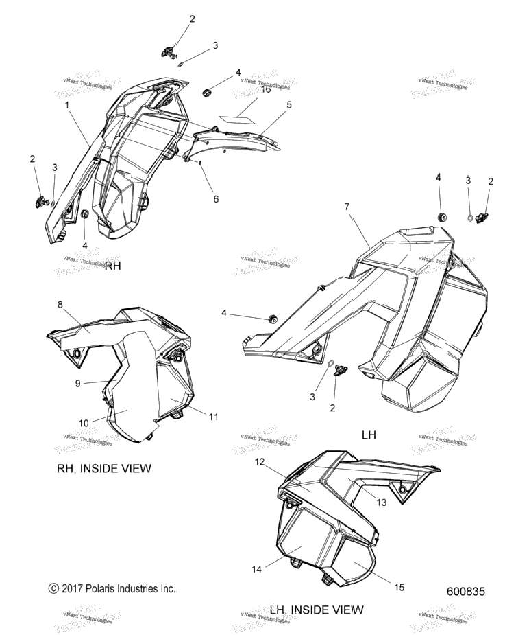 Body, Side Panels All Options
