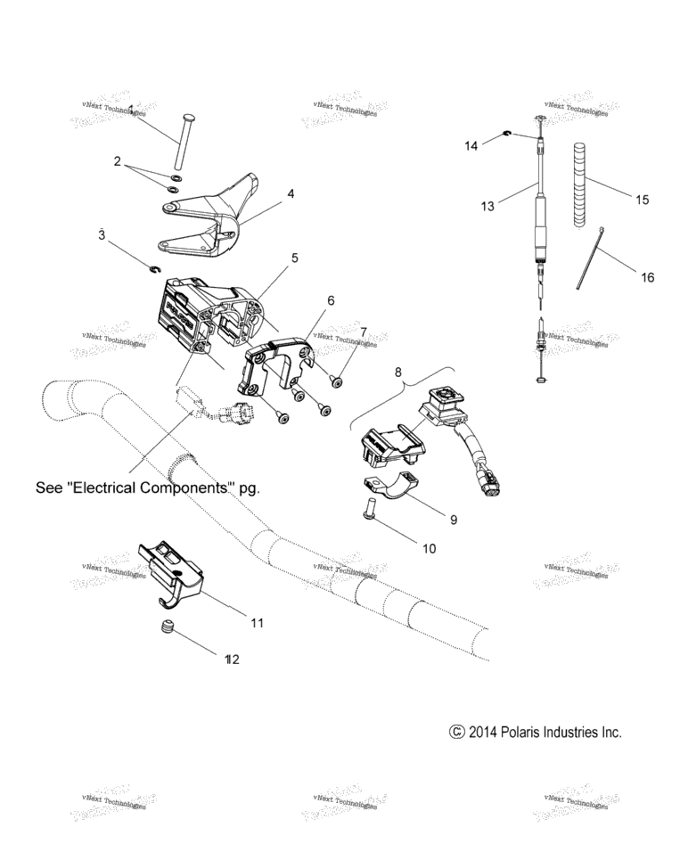 Engine, Throttle Control Asm. All Options