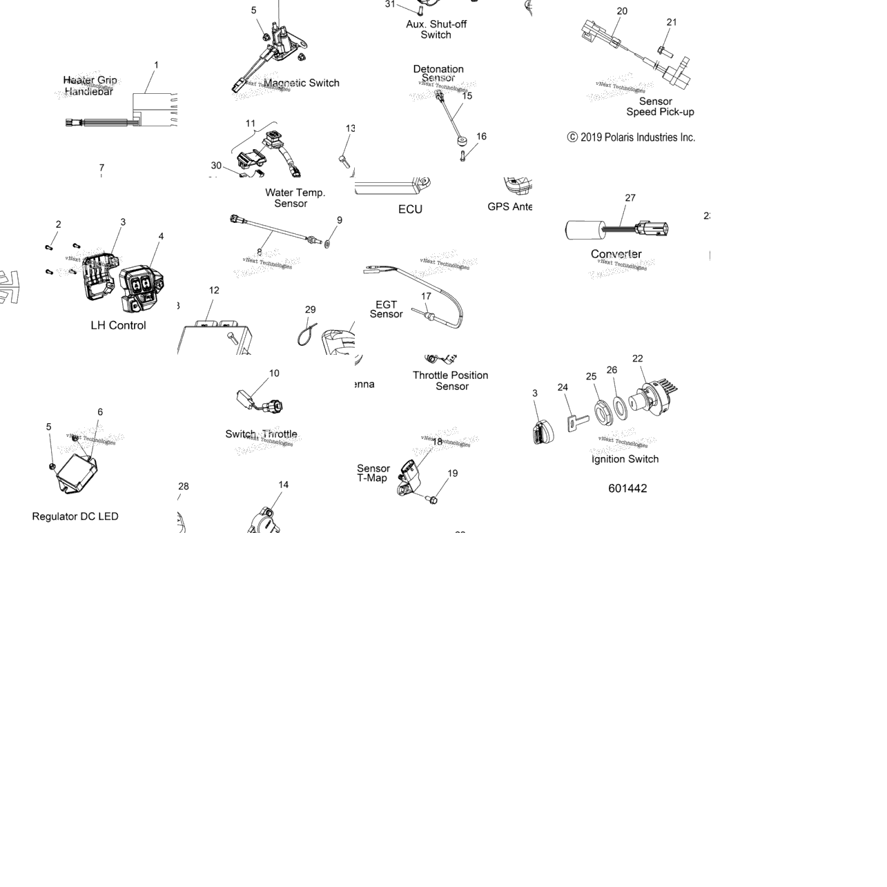 Electrical, Switches, Sensors & Components All Options