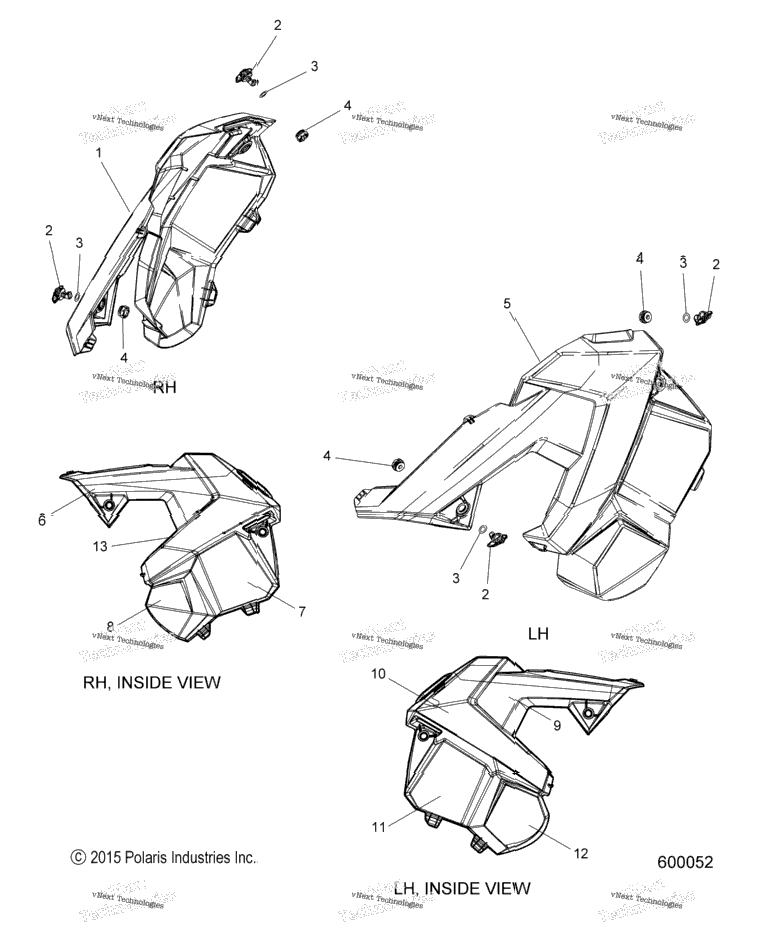 Body, Side Panels All Options