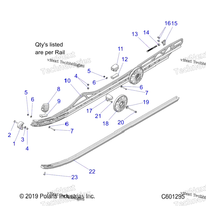 Suspension, Rail Mounting All Options
