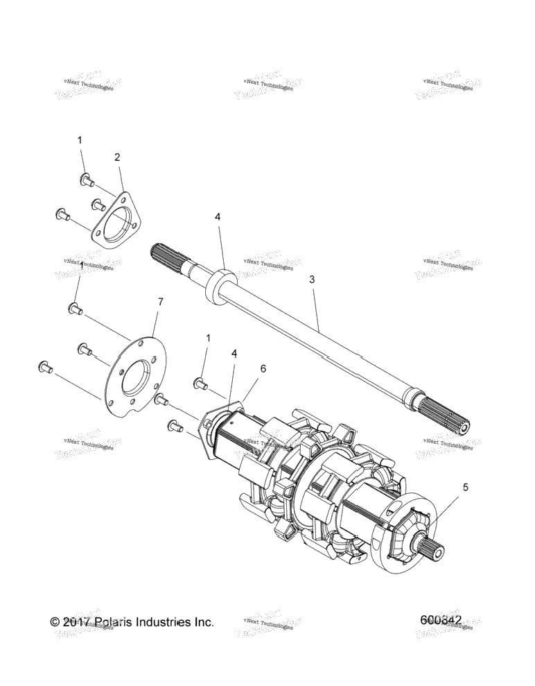 Drive Train, Jackshaft & Driveshaft All Options