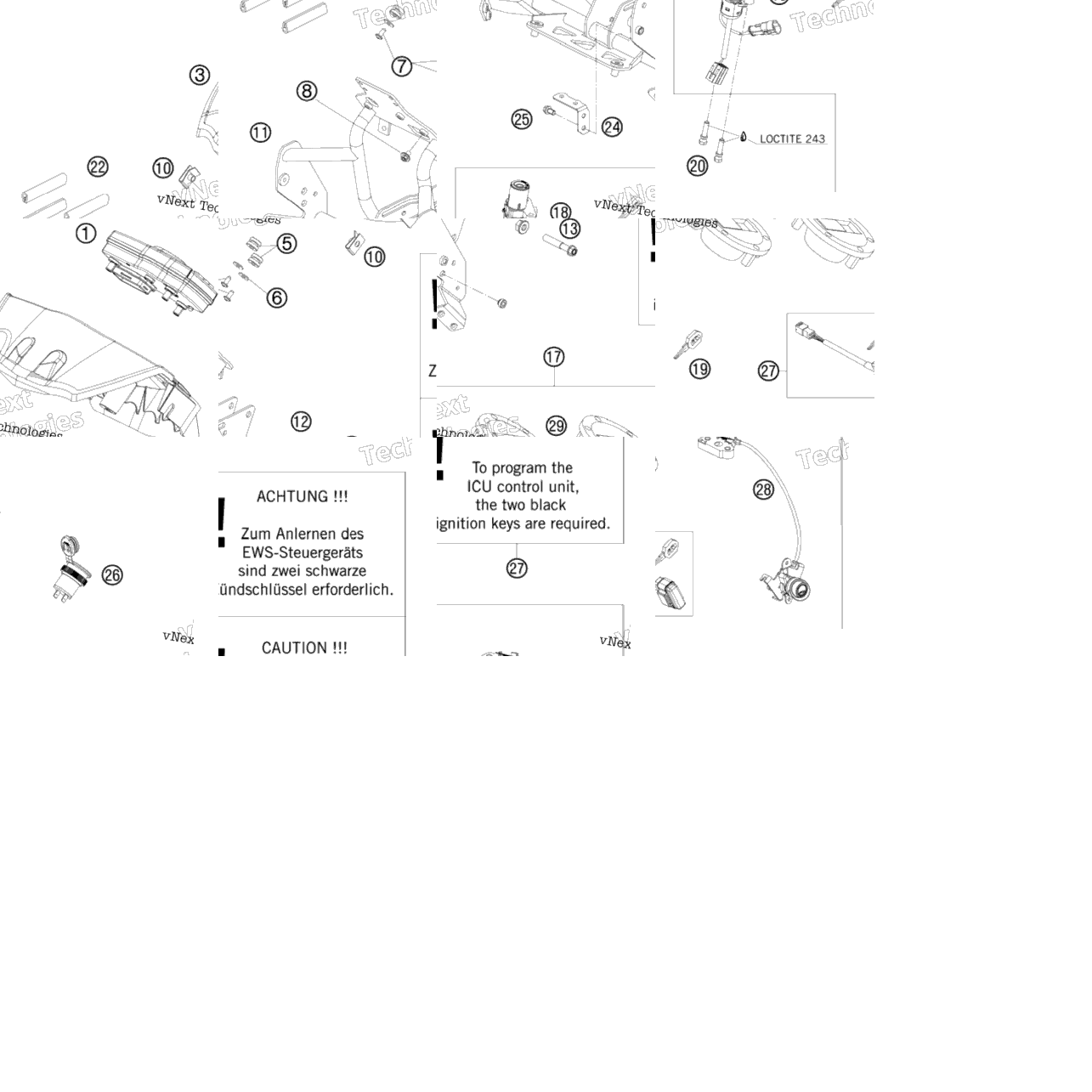 Instruments / Lock System
