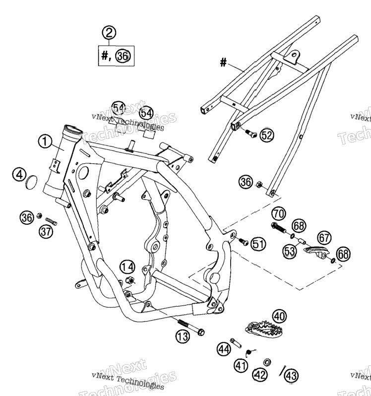 Frame, Sub Frame
